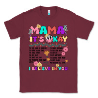 Burgundy mama it's okay Classic Tee - JahusDesignShop
