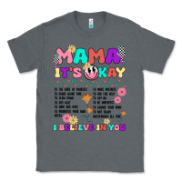 Charcoal Heather mama it's okay Classic Tee - JahusDesignShop