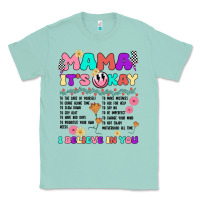 Seafoam mama it's okay Classic Tee - JahusDesignShop