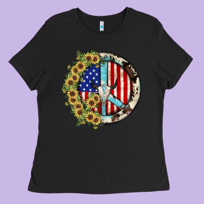 Peace Sign Ladies Tee Designed By Jahusdesignshop