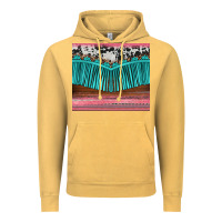 Vintage Mustard western fringe cowhide leopard Vintage Hoodie - BarkalooDesign
