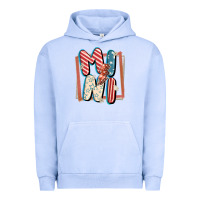Pigment Grape Ice 4th of July mini with lightning bolt Urban Hoodie - FaDigitalArtStudio