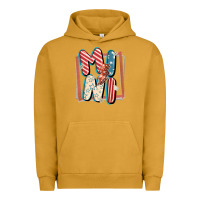 Pigment Peanut Butter 4th of July mini with lightning bolt Urban Hoodie - FaDigitalArtStudio