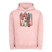 Pigment Salmon 4th of July mini with lightning bolt Urban Hoodie - FaDigitalArtStudio