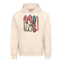 Sandshell 4th of July mini with lightning bolt Urban Hoodie - FaDigitalArtStudio
