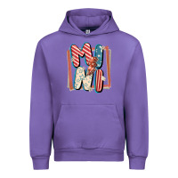 Tulip 4th of July mini with lightning bolt Urban Hoodie - FaDigitalArtStudio