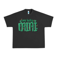 Pigment Black one lucky mini Urban Heavy Tee - MaliasSmallBusiness