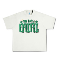 Pistachio one lucky mini Urban Heavy Tee - MaliasSmallBusiness