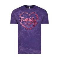 Cloud Purple family Vintage Tee - MaliasSmallBusiness