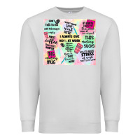 Dove Grey funny office Premium Sweatshirt - TumblerDesignByShophia