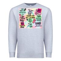 Heather Grey funny office Premium Sweatshirt - TumblerDesignByShophia