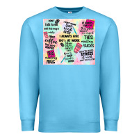 Ocean Blue funny office Premium Sweatshirt - TumblerDesignByShophia