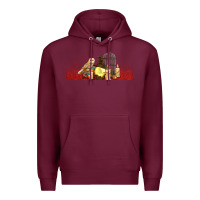 Burgundy wizard Premium Hoodie - TumblerDesignByShophia