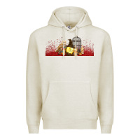 Oatmeal Heather wizard Premium Hoodie - TumblerDesignByShophia