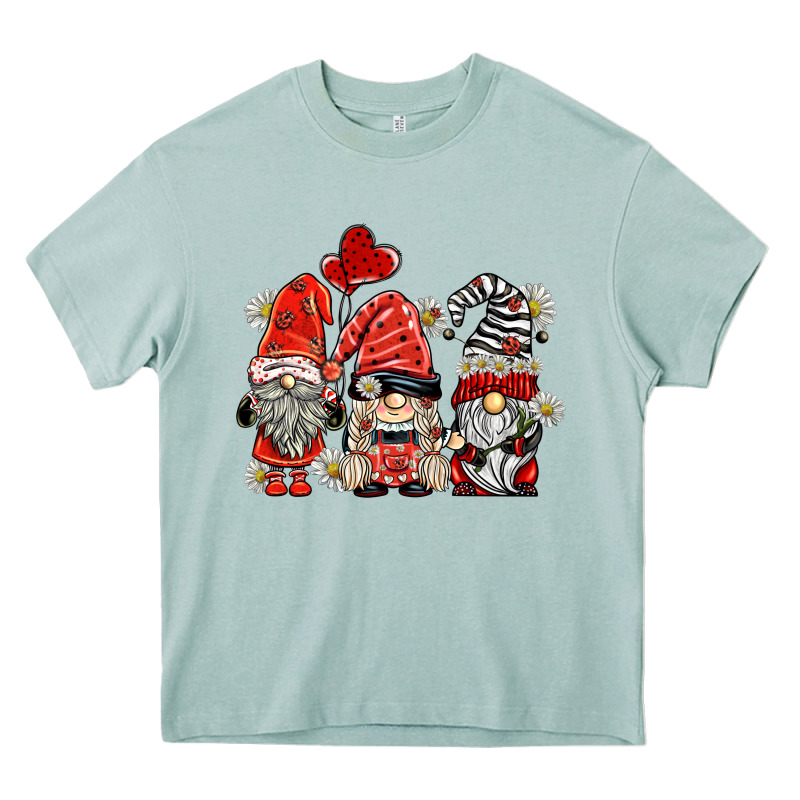 Ladybug  Gnomies Heavy Core Tee by BarkalooDesign | Teevron