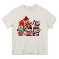 Cream ladybug  gnomies Heavy Core Tee - BarkalooDesign