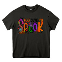 Asphalt too cute to spook Heavy Core Tee - RacoonDesign