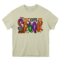 Mossy too cute to spook Heavy Core Tee - RacoonDesign