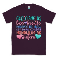 Plum god made us best friend Classic Tee - MaliasSmallBusiness