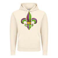 Vintage Artic mardi gras fleur de lis leopard Vintage Hoodie - Jasminsmagicworld