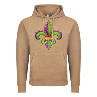 Vintage Coffee mardi gras fleur de lis leopard Vintage Hoodie - Jasminsmagicworld