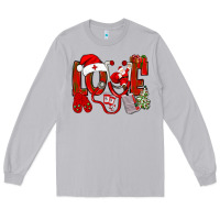 Moon Dust christmas love nurse Long Sleeve Tee - NancyCooperArtShop