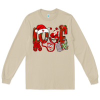 Mushroom christmas love nurse Long Sleeve Tee - NancyCooperArtShop