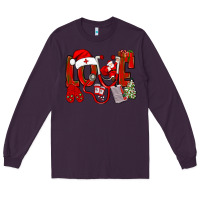 Plum christmas love nurse Long Sleeve Tee - NancyCooperArtShop