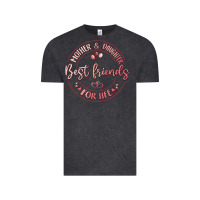 Vintage Black mother and daughter best friends for life Vintage Tee - MaliasSmallBusiness