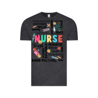 Vintage Black nurse word Vintage Tee - JahusDesignShop
