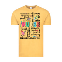Vintage Mustard nurse word Vintage Tee - JahusDesignShop