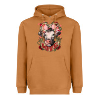 Cow Valentine's Day Love Heavyweight Hoodie | Teevron