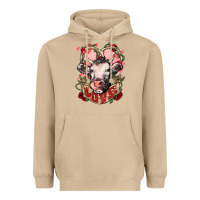 Mushroom Cow Valentine's Day love Heavyweight Hoodie - HowdyJamesFarm