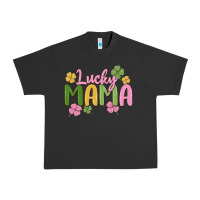 Pigment Black lucky mama Urban Heavy Tee - MaliasSmallBusiness