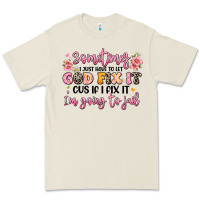 Bone sometimes i just have to let god fix it Premium Tee - JahusDesignShop