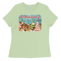 Matcha christmas break and tree cakes Ladies Tee - FaDigitalArtStudio