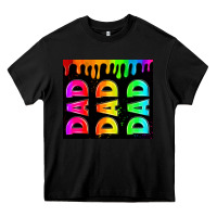 Black lgbt dad tumbler Heavy Core Tee - HRA Design Shop
