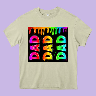 Lgbt Dad Tumbler Heavy Core Tee Designed By Hra Design Shop