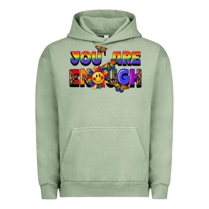 You Are Enough Urban Hoodie by FaDigitalArtStudio | Teevron