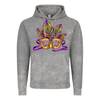 Cloud Rock mardi gras carnival mask Vintage Hoodie - Jasminsmagicworld