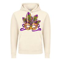 Vintage Artic mardi gras carnival mask Vintage Hoodie - Jasminsmagicworld