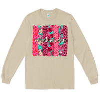 Mushroom valentines day brushstroke background brushstroke Long Sleeve Tee - NancyCooperArtShop