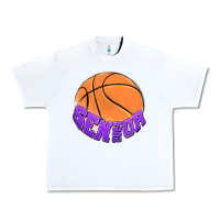 White senıor 2024 Urban Heavy Tee - MaliasSmallBusiness