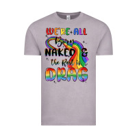 Vintage Zinc we're all born naked the rest is drag Vintage Tee - MaliasSmallBusiness