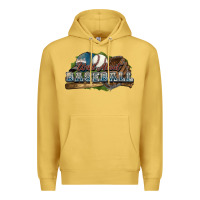 Antique Gold Wild about Baseball Premium Hoodie - HowdyJamesFarm