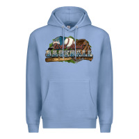 Colony Blue Wild about Baseball Premium Hoodie - HowdyJamesFarm