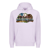 Lilac Wild about Baseball Premium Hoodie - HowdyJamesFarm