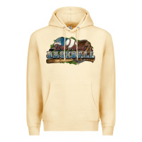Pina Colada Wild about Baseball Premium Hoodie - HowdyJamesFarm