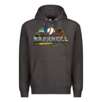 Smoke Wild about Baseball Premium Hoodie - HowdyJamesFarm