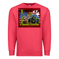 Cardinal hunting fishing & farming everyday Premium Sweatshirt - TumblerDesignByShophia